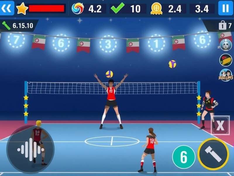 Volleyball Marvel India Game Screenshot